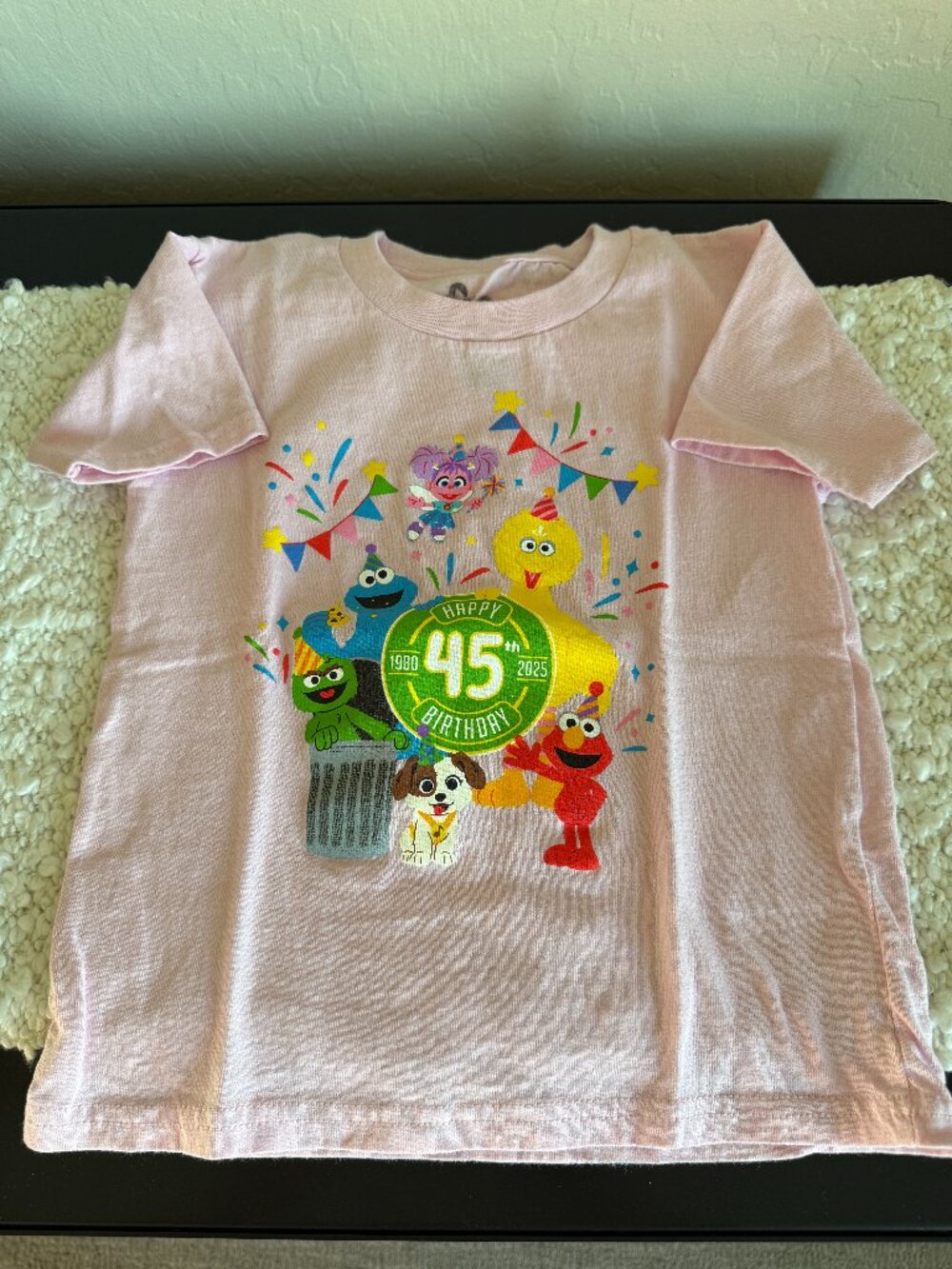 Sesame Street Toddler Shirt - 45th Birthday Limited Edition